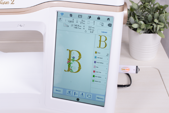 Baby Lock Meridian 2 feature