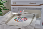 Used Baby Lock Meridian 2 embroidery machine, available with insured nationwide shipping