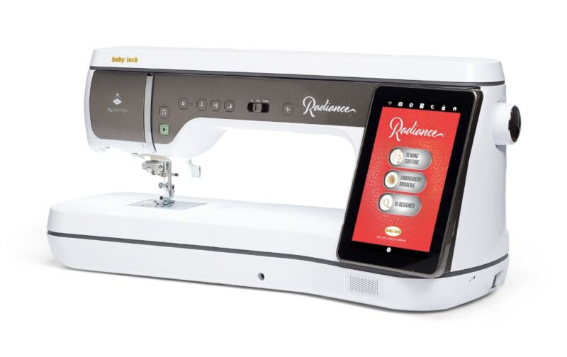 Used Baby Lock Radiance sewing and embroidery machine, available with insured nationwide shipping