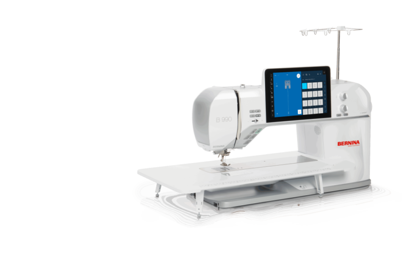 Used BERNINA 990 sewing and embroidery machine, available with insured nationwide shipping