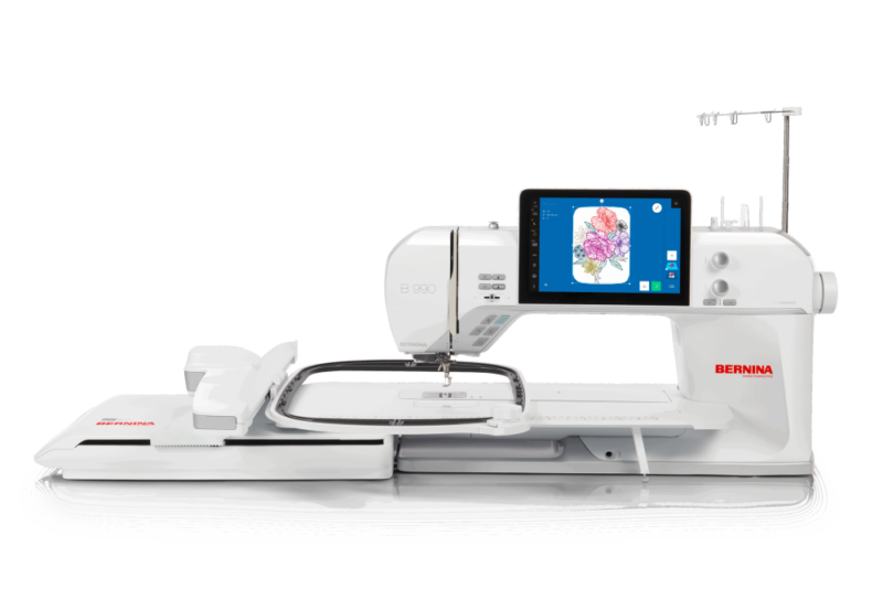 Used BERNINA 990 sewing and embroidery machine, pre-owned
