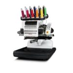 Used BERNINA E16 Pro multi-needle embroidery machine, pre-owned and serviced