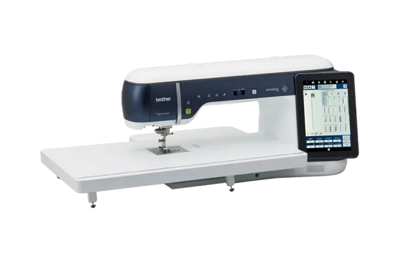 Used Brother Aveneer EV1 multi-needle embroidery machine, in excellent used condition