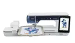 Used Brother Aveneer EV1 multi-needle embroidery machine, available with insured nationwide shipping