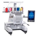 Used Brother Entrepreneur Pro PR1060W multi-needle embroidery machine, pre-owned and serviced