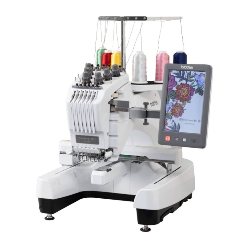 Used Brother Entrepreneur W PR680W multi-needle embroidery machine, in excellent used condition