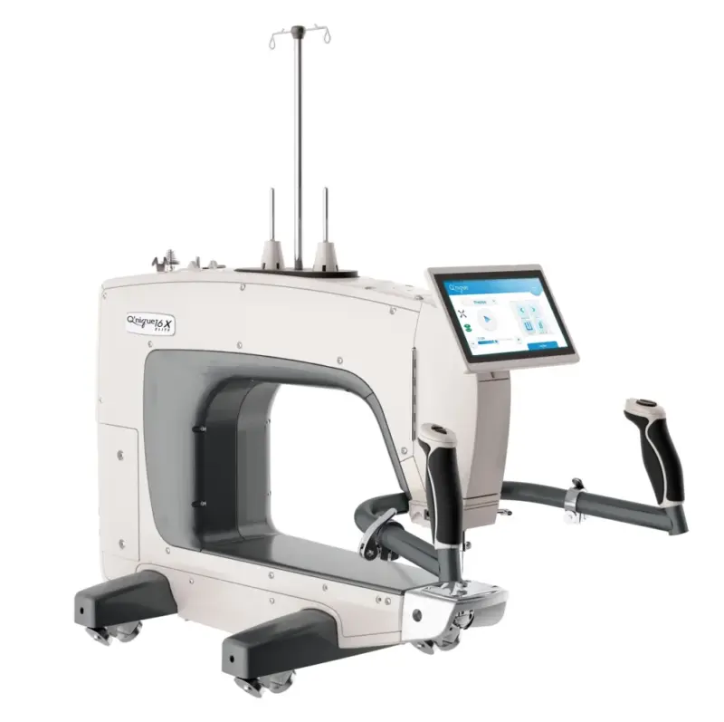 Used Grace Company Q'nique 16X Elite longarm quilting machine, pre-owned and serviced