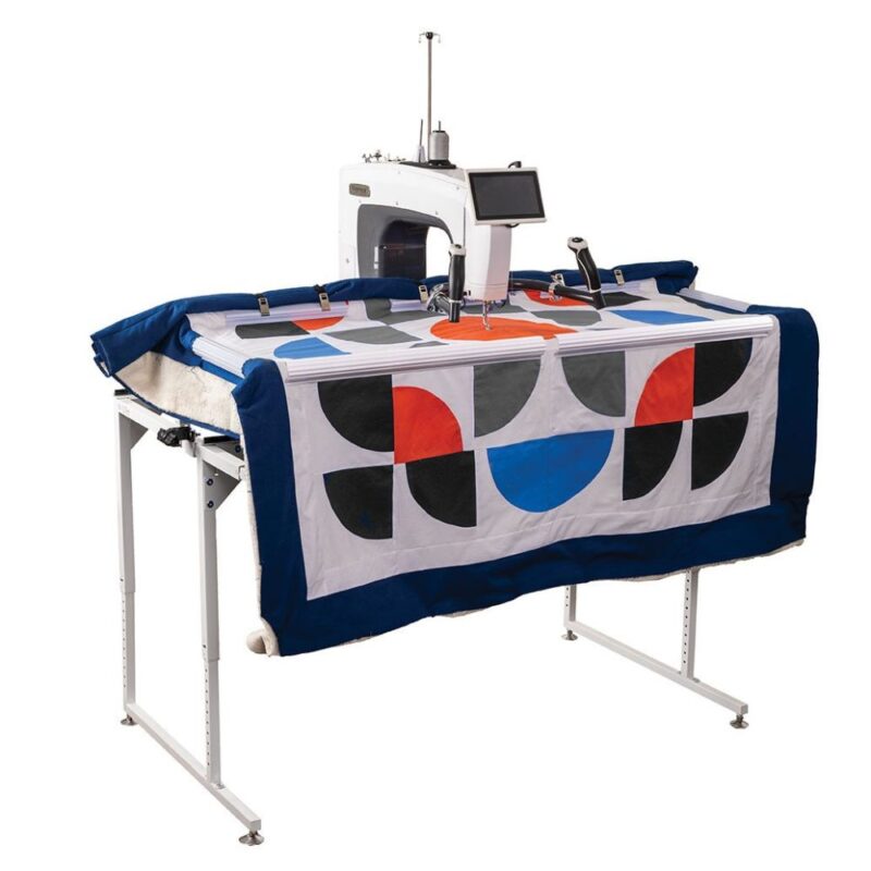 Used Grace Company Q'nique 16X Elite longarm quilting machine, available with insured nationwide shipping
