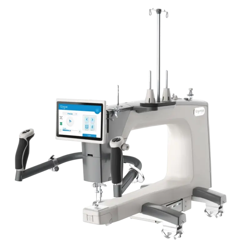 Used Grace Company Q'nique 19X Elite longarm quilting machine, pre-owned and serviced