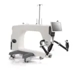 Used Grace Company Q'nique 21X Elite longarm quilting machine, pre-owned and serviced