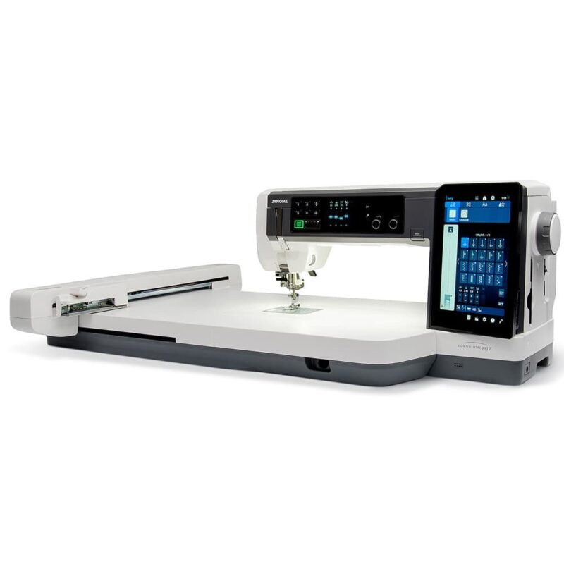 Used Janome Continental M17 sewing and embroidery machine, in excellent used condition